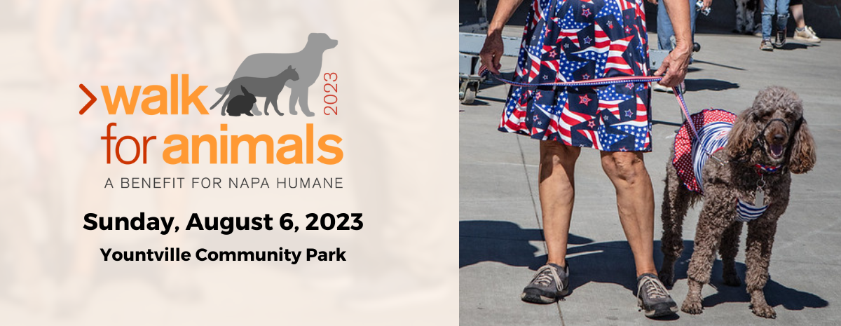 Napa Humane's 12th Annual Walk for Animals